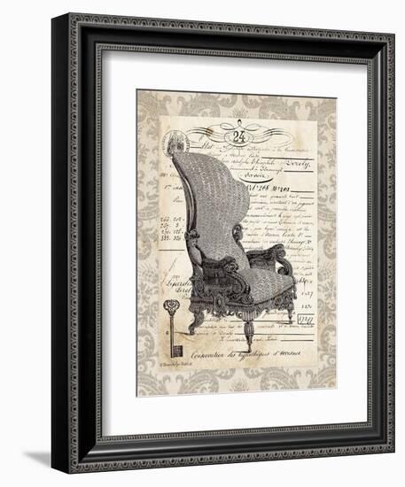 French Chair I-Gwendolyn Babbitt-Framed Art Print