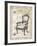 French Chair II-Gwendolyn Babbitt-Framed Art Print