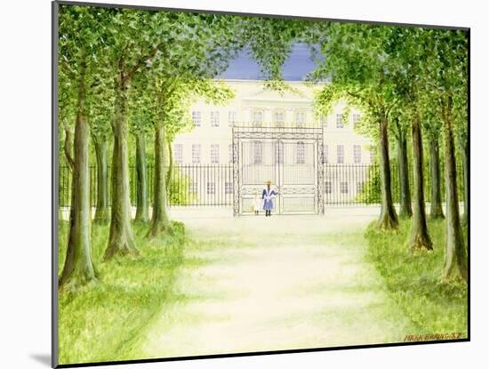 French Chateau, 1982-Mark Baring-Mounted Giclee Print