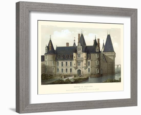 French Chateaux II-Victor Petit-Framed Art Print