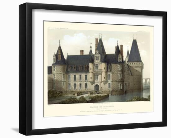 French Chateaux II-Victor Petit-Framed Art Print