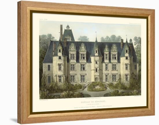 French Chateaux III-Victor Petit-Framed Stretched Canvas