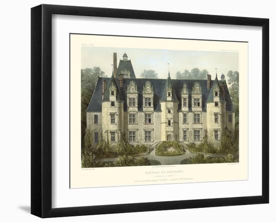 French Chateaux III-Victor Petit-Framed Art Print