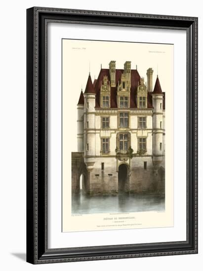 French Chateaux in Brick I-Victor Petit-Framed Art Print