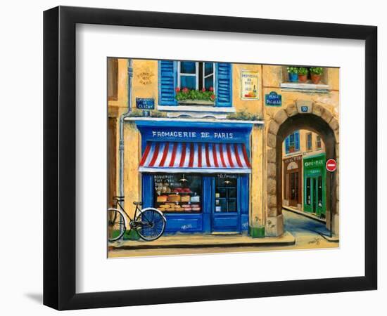 French Cheese Shop-Marilyn Dunlap-Framed Premium Giclee Print