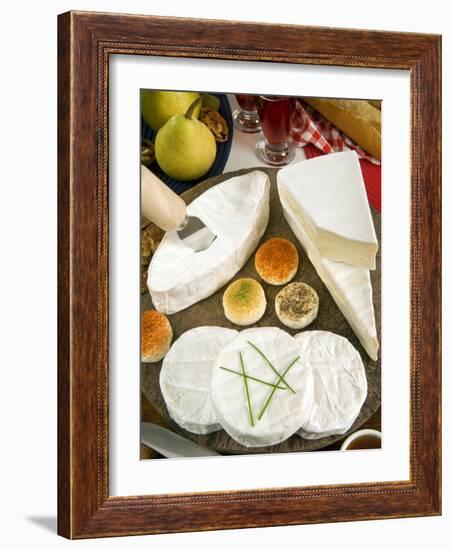 French Cheeses, France-Nico Tondini-Framed Photographic Print