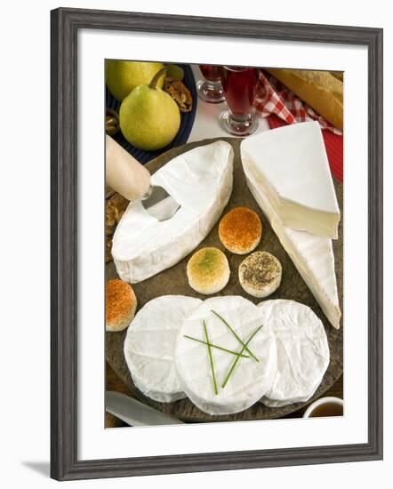 French Cheeses, France-Nico Tondini-Framed Photographic Print