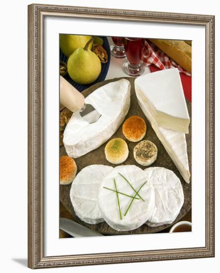 French Cheeses, France-Nico Tondini-Framed Photographic Print