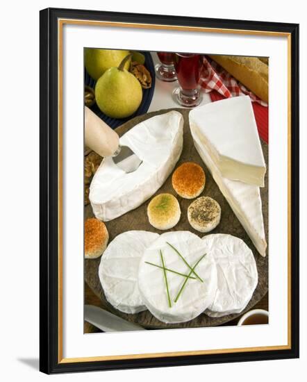 French Cheeses, France-Nico Tondini-Framed Photographic Print