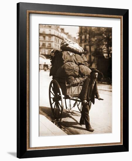 French Chiffonier - Ragpicker-Eugène Atget-Framed Photographic Print