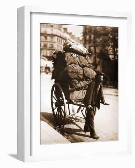 French Chiffonier - Ragpicker-Eugène Atget-Framed Photographic Print