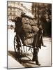 French Chiffonier - Ragpicker-Eugène Atget-Mounted Photographic Print