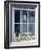 French Christmas Window Decoration-Jean Cazals-Framed Photographic Print