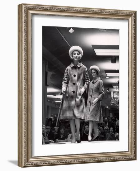 French Coats Sold at Ohrbach's-Ralph Morse-Framed Photographic Print