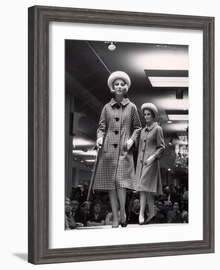 French Coats Sold at Ohrbach's-Ralph Morse-Framed Photographic Print