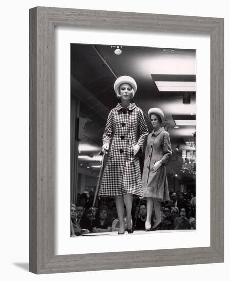 French Coats Sold at Ohrbach's-Ralph Morse-Framed Photographic Print