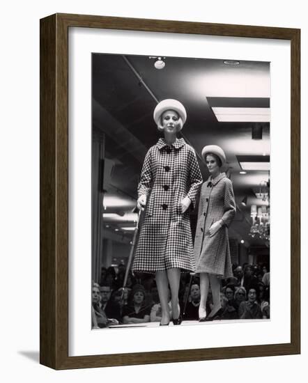 French Coats Sold at Ohrbach's-Ralph Morse-Framed Photographic Print