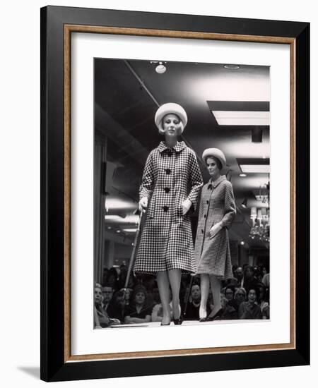 French Coats Sold at Ohrbach's-Ralph Morse-Framed Photographic Print