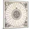 French Compass "Rose" Including the Four Winds-null-Mounted Art Print