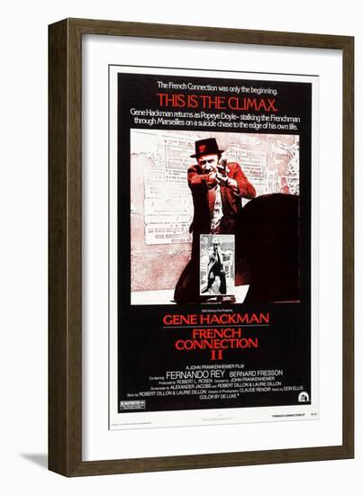 French Connection II, 1975-null-Framed Art Print