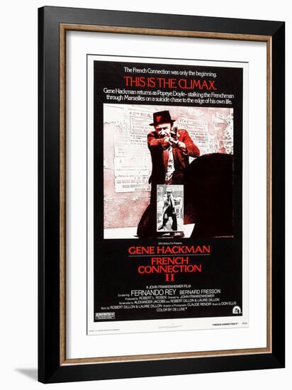 French Connection II, 1975-null-Framed Art Print