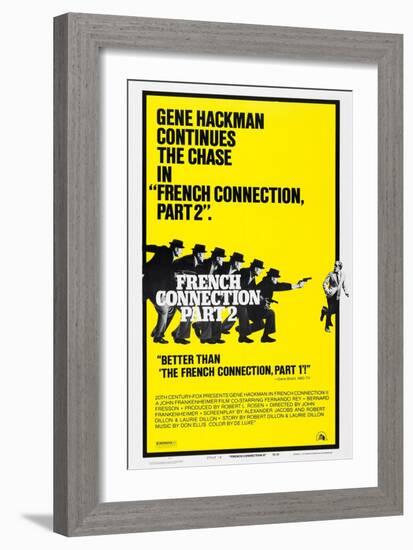 French Connection II, 1975-null-Framed Art Print