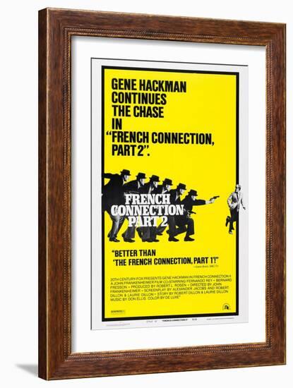 French Connection II, 1975-null-Framed Art Print