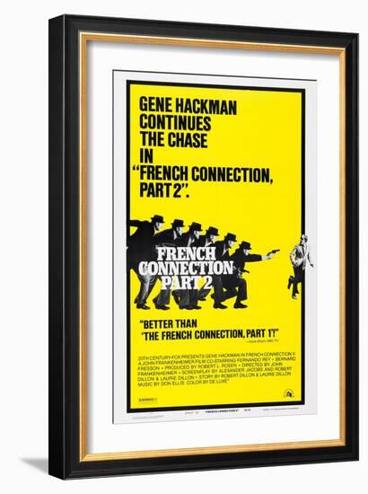 French Connection II, 1975-null-Framed Art Print