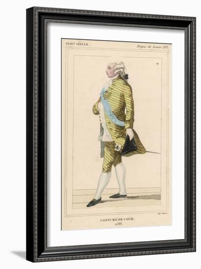 French Costume-null-Framed Art Print