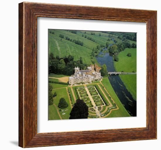 French Country Chateau-null-Framed Art Print