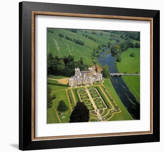 French Country Chateau-null-Framed Art Print