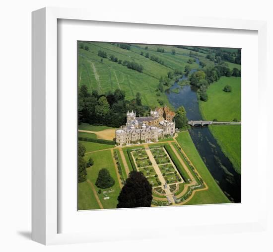 French Country Chateau-null-Framed Art Print