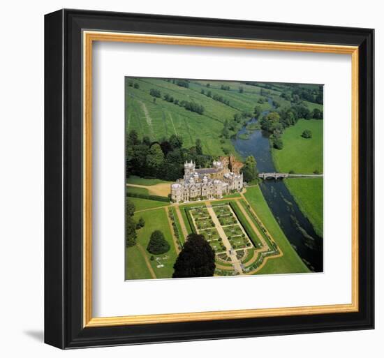 French Country Chateau-null-Framed Art Print