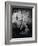 French Couple at Cafe Tango du Chat in the Latin Quarter, Paris-Gjon Mili-Framed Photographic Print