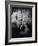 French Couple at Cafe Tango du Chat in the Latin Quarter, Paris-Gjon Mili-Framed Photographic Print