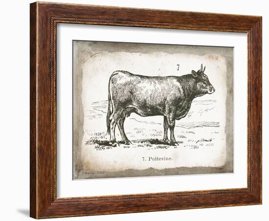 French Cow I-Gwendolyn Babbitt-Framed Art Print