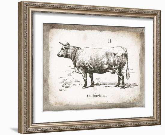 French Cow II-Gwendolyn Babbitt-Framed Art Print