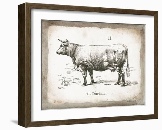 French Cow II-Gwendolyn Babbitt-Framed Art Print