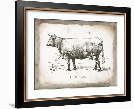 French Cow II-Gwendolyn Babbitt-Framed Art Print