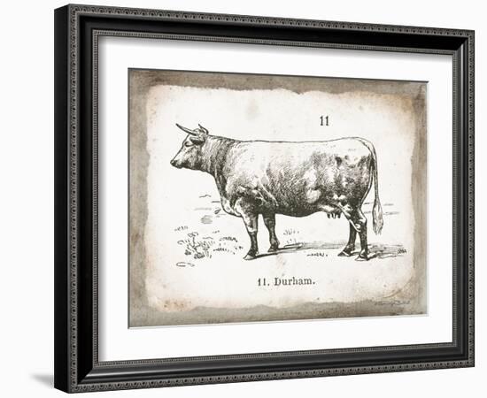 French Cow II-Gwendolyn Babbitt-Framed Art Print