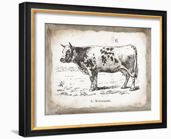 French Cow IV-Gwendolyn Babbitt-Framed Art Print