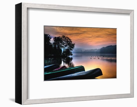 French Creek Sunrise-Robert Lott-Framed Art Print