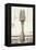 French Cuisine Fork-Devon Ross-Framed Stretched Canvas