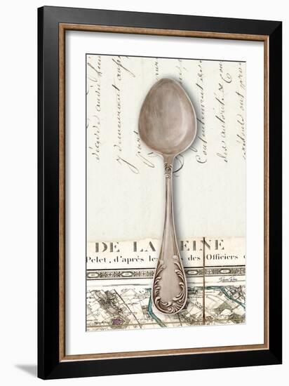 French Cuisine Spoon-Devon Ross-Framed Art Print