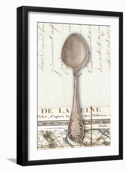 French Cuisine Spoon-Devon Ross-Framed Art Print