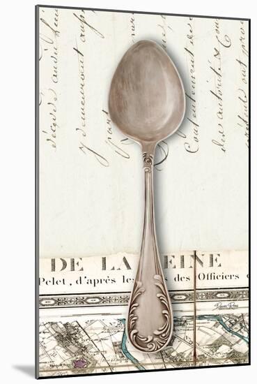 French Cuisine Spoon-Devon Ross-Mounted Art Print