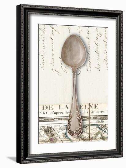 French Cuisine Spoon-Devon Ross-Framed Art Print