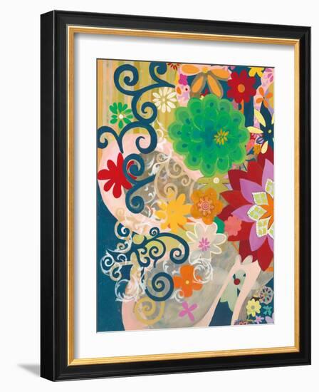 French Curve-Jeanne Wassenaar-Framed Art Print