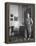 French Director Jean Renoir, Son of Impressionist Painter Pierre Auguste-Ed Clark-Framed Premier Image Canvas