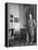 French Director Jean Renoir, Son of Impressionist Painter Pierre Auguste-Ed Clark-Framed Premier Image Canvas